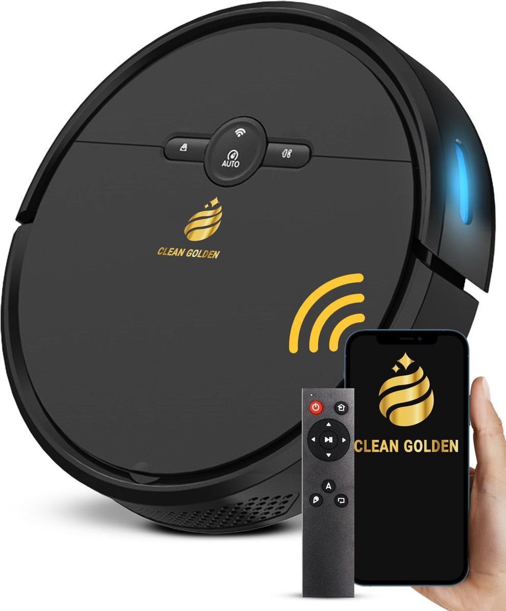 Clean Golden® Robotic Vacuum Cleaner
