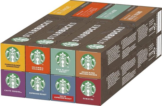 Starbucks® Nespresso cups® Balanced Pack